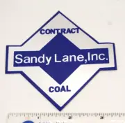 Coal Mining Sticker Sandy Lane Inc Contract Coal Silver Reflective