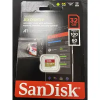 在飛比找蝦皮購物優惠-SanDisk Extreme M.SD 32GB(A1)無