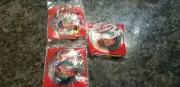 Lot of 3 Kellogg's Cereal Nascar Pull n Go Hot Wheels Cars