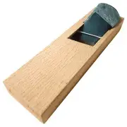 Tsunesaburo Shunran Hina-shaped edge plane push back gold plated white oak 36mm