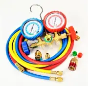 ATE PRO R134 R12 R22 R502 HVAC A/C Refrigeration Charging Service Manifold Gauge