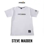 STEVE MADDEN NYC 燙金 重磅 白短T T恤【SM_80452】T-SHIRT 短袖 棉衣 棉短袖 衣服