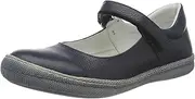 [Primigi] Boys, Girls Ballerina Bambina Mary Jane Low Shoes, Blue (Blue Scuro 5431055), EU 20, Blue Scuro 5431055, 20 EU