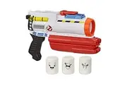 Ghostbusters Mini-Puft Popper Blaster Action Afterlife Roleplay Toy with 3 Foam Puft Projectiles for Kids Ages 8 and Up