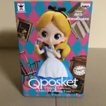 日版 正版 迪士尼 QPOSKET 愛麗絲 ALICE THINKING TIME 景品 公仔