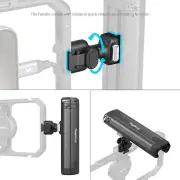 SmallRig Rotatable Bilateral QR Side Handle with Wireless Control and M.2 SSD Enclosure