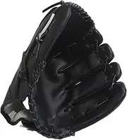 LOORGVEL Baseball Glove Junior Adult Playing Size Infielder Throw Mitts Catcher Outfielders Fielding Baseball Handed Sport Gloves Pitcher Glove Softball Glove Blue