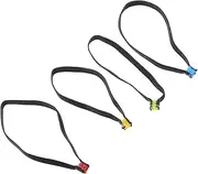 Abaodam 4pcs Fishing Gear Kit Spool Multi-functional Fishing Line Guide Tool for Beginners Experienced Anglers Efficient Threading Versatile Tackle Accessories