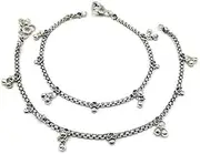 [Generic] 925 Sterling Silver Anklet, 26.5 Grams, 26 Centimetres