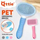 Qttie Pet Cat Grooming Comb Brush Deshedding Hair Removal Undercoat Knots Tangle