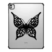 iPad Pro 13-inch (M4) iPad Impact Case Butterfly Black on White