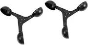 Yardwe Pcs Sturdy Cup Anemometer Sensor Wind Replacement Metal Wind Meter for Direction Agricultural Use
