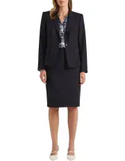 [David Lawrence] Celeste Pencil Skirt in Ink