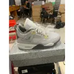 包郵 AIR JORDAN 4RETROSECRAFT 灰兔跑鞋AJ4籃球鞋DV3742-021