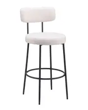 Zuo Modern Set of 2 Blanca Barstools