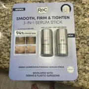 Two ! RoC Derm Correxion firming 3 in 1 serum stick 1.0 oz, 2 pack $39