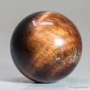 31g28mm Red Tiger Eye Sphere Crystal Ball Natural Quartz Healing Gemstone Chakra