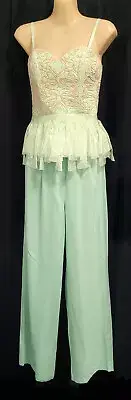 Sample Sass & Bide Mint Silk Bustier Size 38 NWT Pretty Little Thing Pants Size8