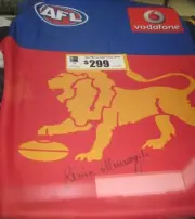 FITZROY - KEVIN MURRAY HAND SIGNED JERSEY UNFRAMED + PHOTO PROOF & C.O.A