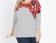 SIZE 24 TOP ~ PLUS SIZE ~ AUTOGRAPH ~ BNWT ~ RETAIL $59.95