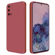 MCC For Samsung Galaxy S20 FE 4G 5G Soft Liquid Silicone Shockproof Case Cover S20FE G781 [Wine]