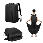 Large Capacity Raincoat Style Oxford Backpack for Men - 17.3 Inch