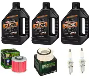 Oil Change Kit Yamaha V Star 650 Tune Up 20W50 Oil, Plugs, Oil AND Air Filter