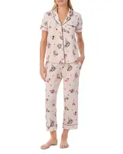 kate spade new york Floral Short Sleeve Pajama Set