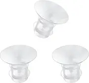 Flange Insert 3PC 13mm for Momcozy S12 pro/S9 pro/S9/S10/S12/Medela/Tsrete/Spectra/Bellababy etc 24mm Wearable Breast Pump, Reduce 24mm Tunnel Down to Other Correct Size