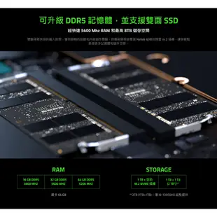 RaZER 雷蛇 Blade18 RZ09-0484UTM4-R3T1 銀 登錄送好禮 電競筆電