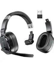 TECKNET Bluetooth Trucker Headset, Single and Dual Ear Wireless Headset with Mic