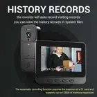 Smart Video Doorbell Home with 4 3 Wireless Intercom and Clear Display