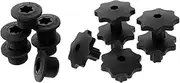 Abaodam 6pcs Crank Removal Tool Crank Remover Bike Repairing Tool Removers for Crank Extractor Bike Crank Puller Bike Tool Detachable Bike Remover Detachable Remover Plastic Black