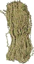 Mipcase Natural Jute Twine Leaf Ribbon with Artificial Green Vines for Jungle Themed Party Wedding Birthday Home Garden Decor Versatile Decoration for Any Occasion