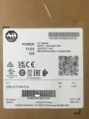 Free Tax 25B-D1P4N104 AB PowerFlex 525 0.4kW (0.5Hp) AC Drive 25B-D1P4N104 Fast