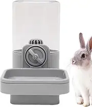 Water Feeder for Dogs,Dog Waterer Suspend 750ml Water Feeder | Automatic Drinking Dispenser Feeding Station, Cage Accessories Pet Supplies for Puppy Cat Kitten Bird Bunny