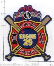 Illinois - Chicago Engine 29 IL Fire Dept Patch