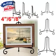 Dish Easel Easel Holder Book Iron Stand Magazine Plate Display Frame Photo Bowl