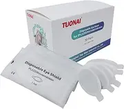 TUONAI Disposable Laser Eye shields 50 Pairs for IPL Hair Removal LED Microdermabrasion Beauty Laser Equipment Client Eye Protection 190-11000mm