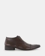 Peter James Saville Row/Brown Mens Dress Shoes 41