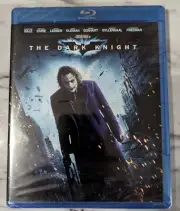 THE DARK KNIGHT BLU-RAY *BRAND NEW* ~CHRISTIAN BALE & HEATH LEDGER~ FANTASTIC