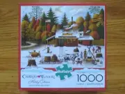 NEW Buffalo Games CHARLES WYSOCKI - Vermont Maple Tree Tappers 1000 Piece Puzzle