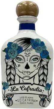 La Cofradia Catrina Vidrio Blanco Tequila 700ml