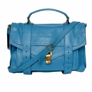 [二手] Proenza Schouler Ps1 Mandarin Medium Shoulder Bag for Unisex in Blue (H00002-L001B-5038)