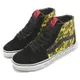 Vans 休閒鞋 Sk8-Hi 男鞋 黑 亮黃 恐怖電影 鬼店 高筒 REᗡRUM VN0A4U3CZPN