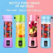 Portable USB Rechargeable Purple Juicer Blender Mini Fruit Mixer for Travel380ml