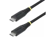 StarTech.com 2m (6.6ft) USB-C Charging Cable, 240W PD EPR, Dual-Layer Silicone/Braided Jacket, Rugged USB 2.0 Laptop Charge Cord, USB-IF - USB C PD