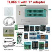 TL866II PLUS Programmer EEPROM Support NAND Flash AVR MCU GAL PIC SPI 17 adapter