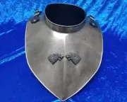 18ga Game of Thrones Jon Snow Gorget For LARP & Cosplay MI13