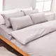 床包 / 雙人特大【簡單生活系列-岩石巧克力】100%精梳棉 雙人特大床包含二件枕套